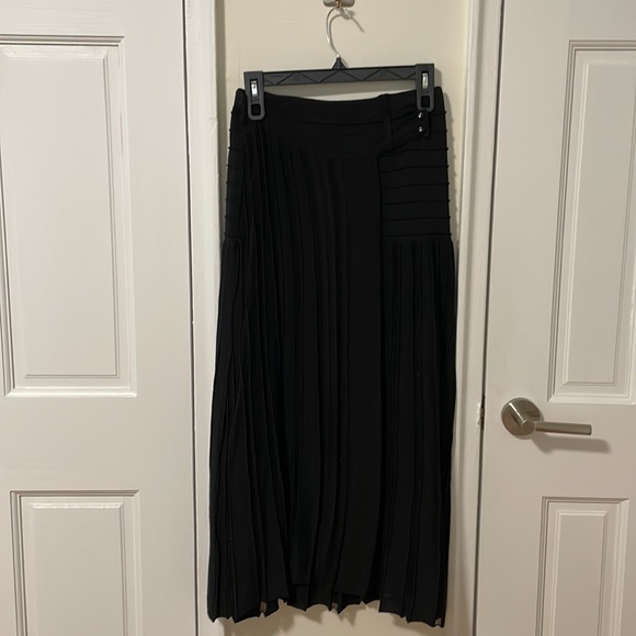 Maxi pleated glitter skirt - Picture 1 of 5
